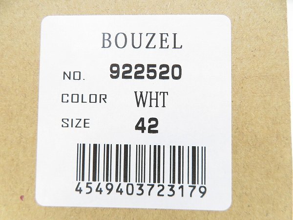 2S7024/未使用品 PATRICK PROACT BOUZEL パトリックプロアクト ブゼル スニーカー 42の画像7