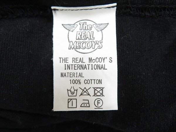 7T1678【クリックポスト対応】リアルマッコイズ BUCO DETROIT Tシャツ The REAL McCOY'S_画像5
