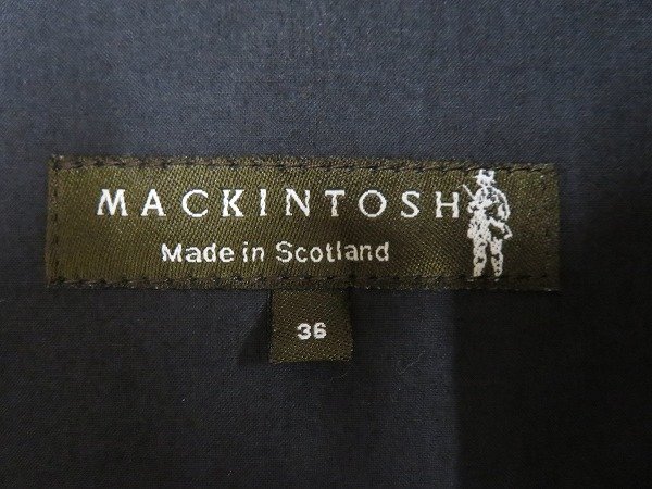 3J1773/MACKINTOSH резина скидка пальто с отложным воротником Y50-02 Scotland производства Macintosh 