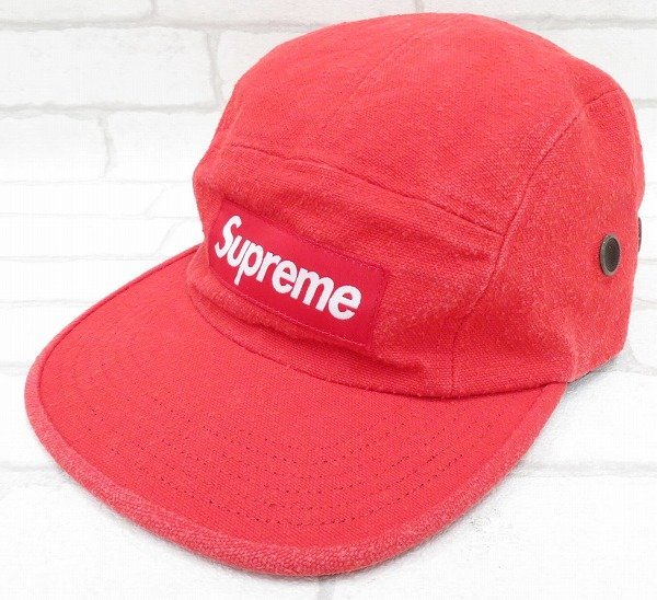 1H6075/Supreme napped canvas camp cap シュプリーム ネップドキャンプキャップの画像2