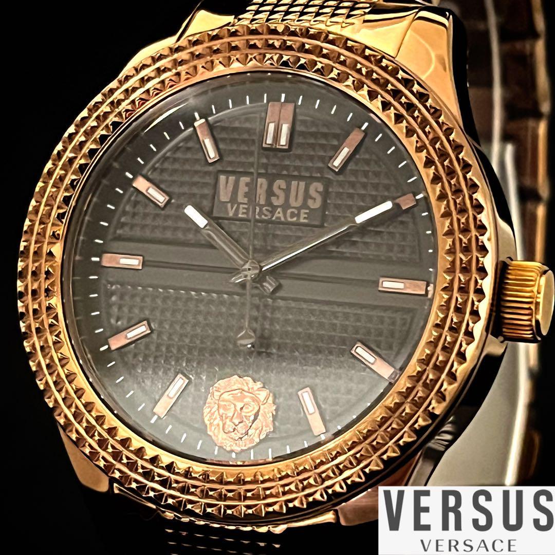 【激レア】Versus Versace/ベルサス ベルサーチ/レディース腕時計/プレゼントに/女性用/ヴェルサス ヴェルサーチ/ブラウン色/お洒落/稀少