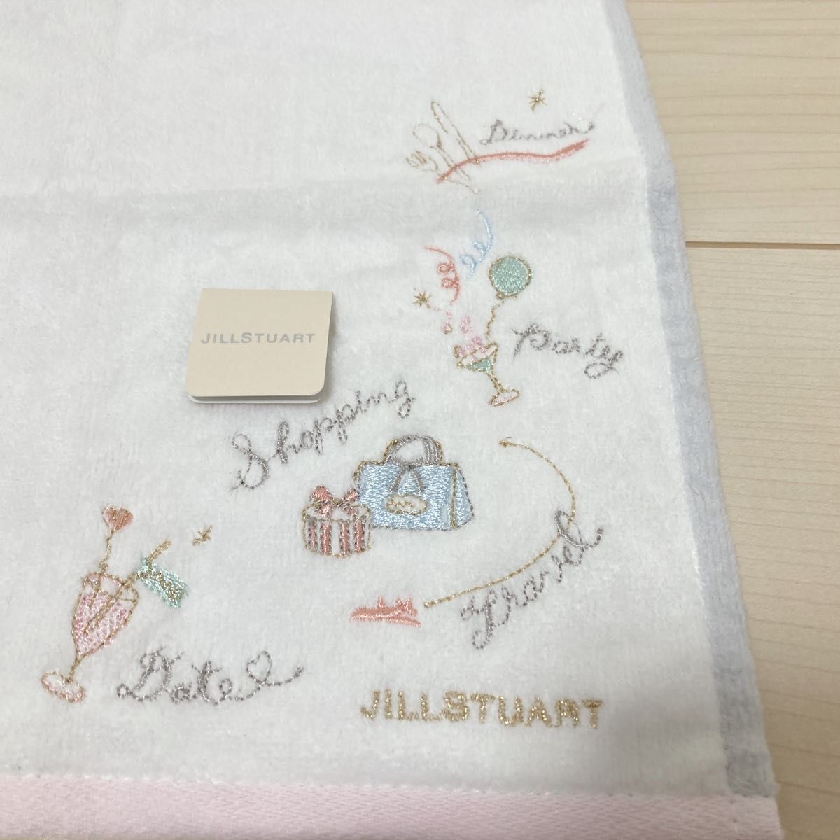 ジルスチュアート JILL STUART タオルハンカチ ハンカチ タオル ファッション 小物 雑貨 まとめ売り 2点セット