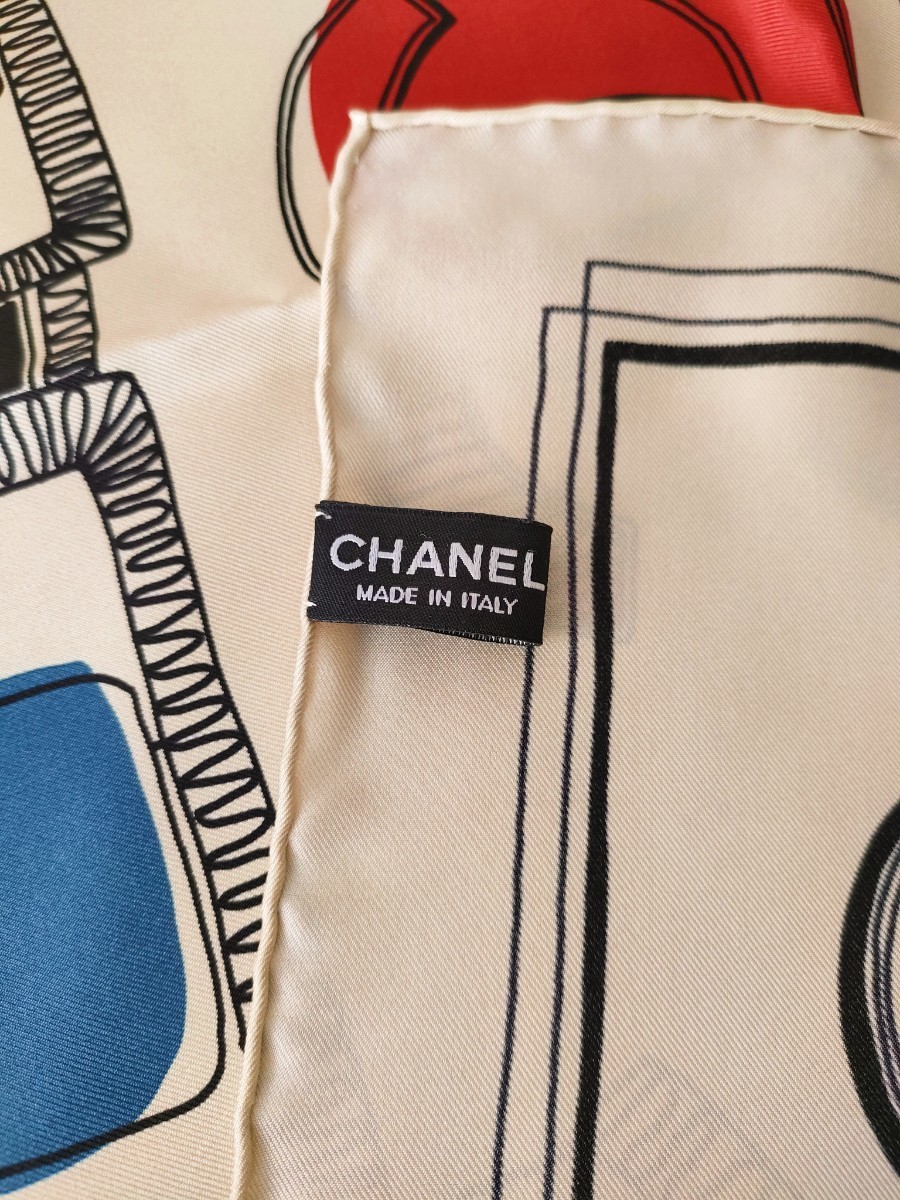 新品未使用】CHANEL シャネル スカーフ ココマーク カメリア | charcas