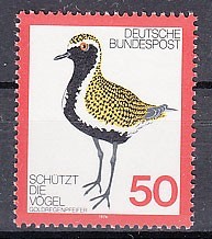 西ドイツ 1976年未使用NH 鳥類保護#901_画像1