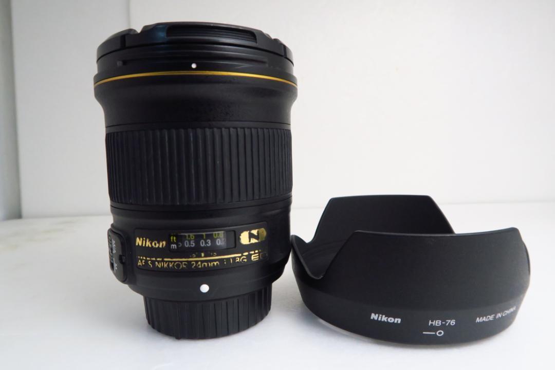 海外最新 Nikon AF-S NIKKOR 24mm F1.8G ED 実用品 ニコン