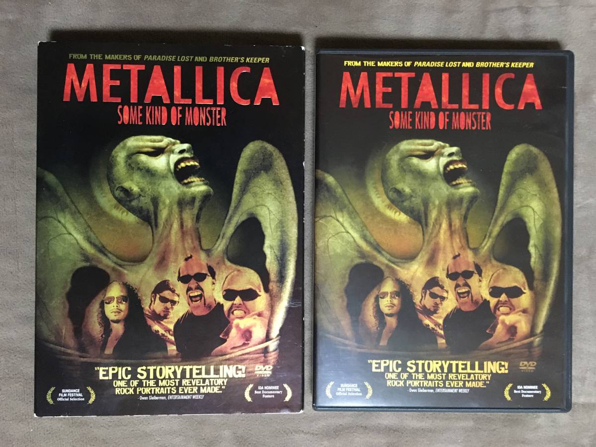 【 送料無料！!・希少な特典ディスク付の良品商品！】★METALLICA SOME KIND OF MONSTER◇メタリカ：真実の瞬間◇本編140分＋特典189分★