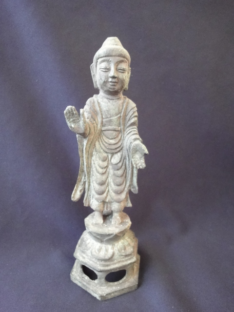新羅　仏像　銅　高麗　李朝　朝鮮　貴重　茶道具