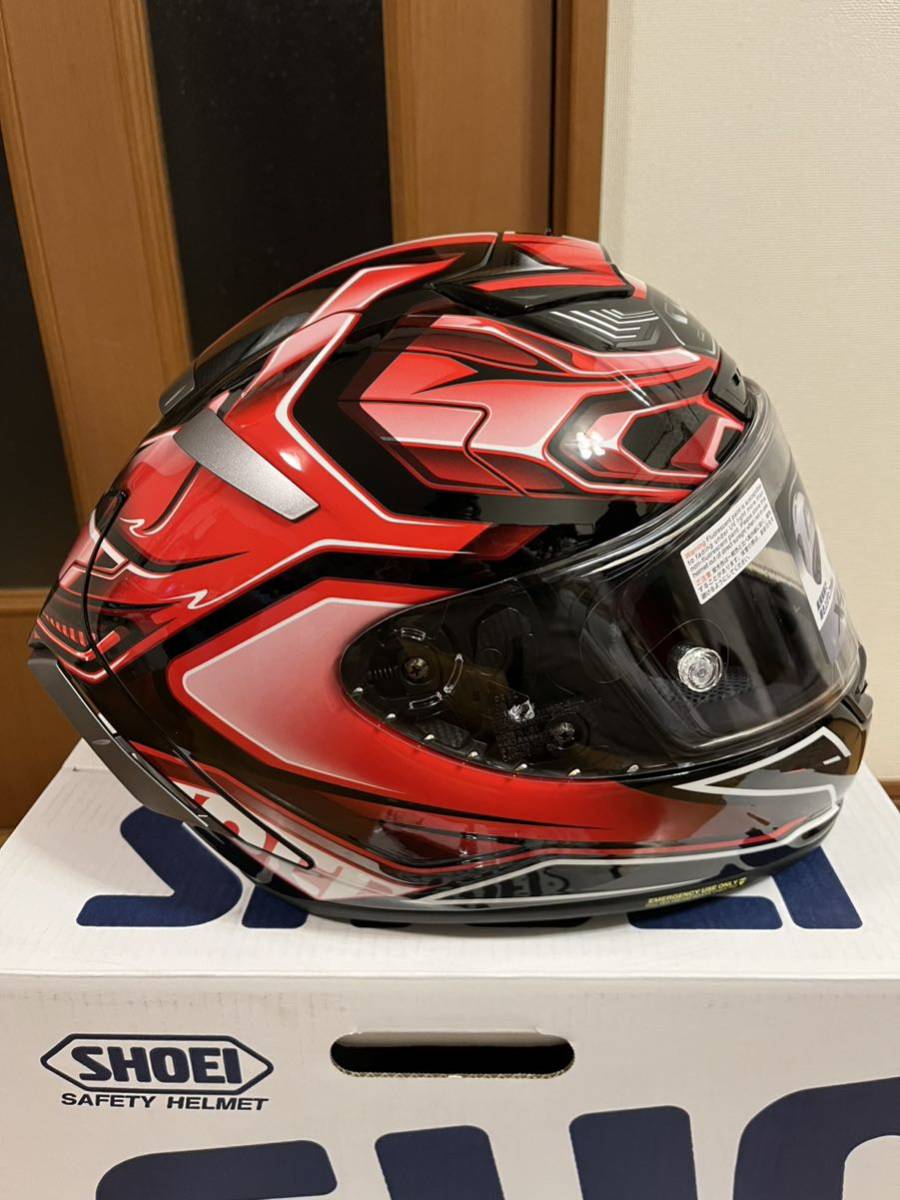 SHOEI X-Fourteen X-14 エアロダイン Lサイズ TC-1 レッド