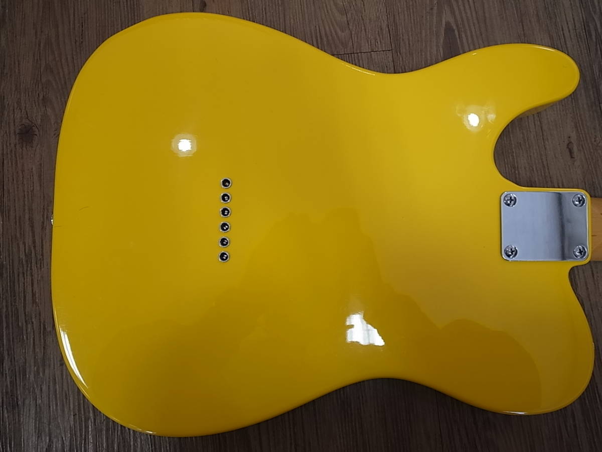 美品状態良好 GrassRoots G-TE-50RテレキャスターYellowイエロー/グラスルーツtelecaster/ESP/EDWARDS黄色ローズウッド指板ソフトケース付