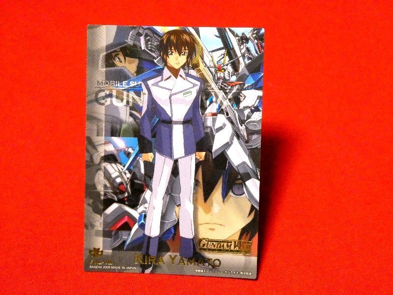 ガンダムウォーWARカードトレカ　KIRA　YAMATO　FOIL-Ⅷ_画像1