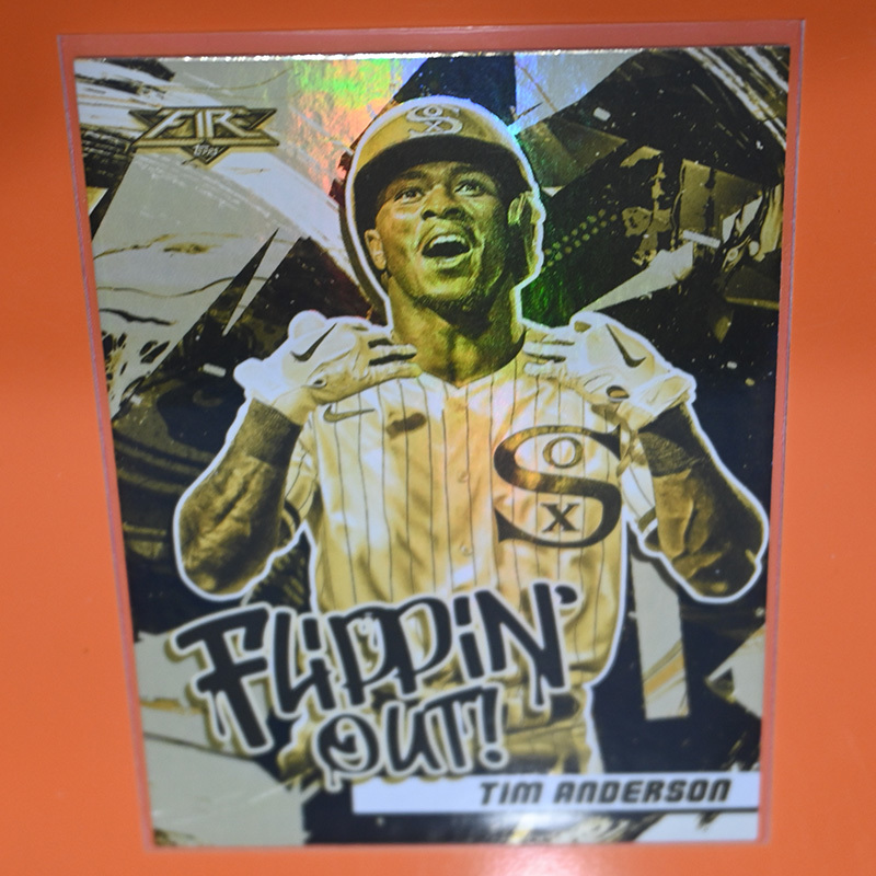 Topps MLB 2022 Fire FLIPPIN' OUT CHICAGO WHITE SOX TIM ANDERSON トレーディングカード 未使用_画像1
