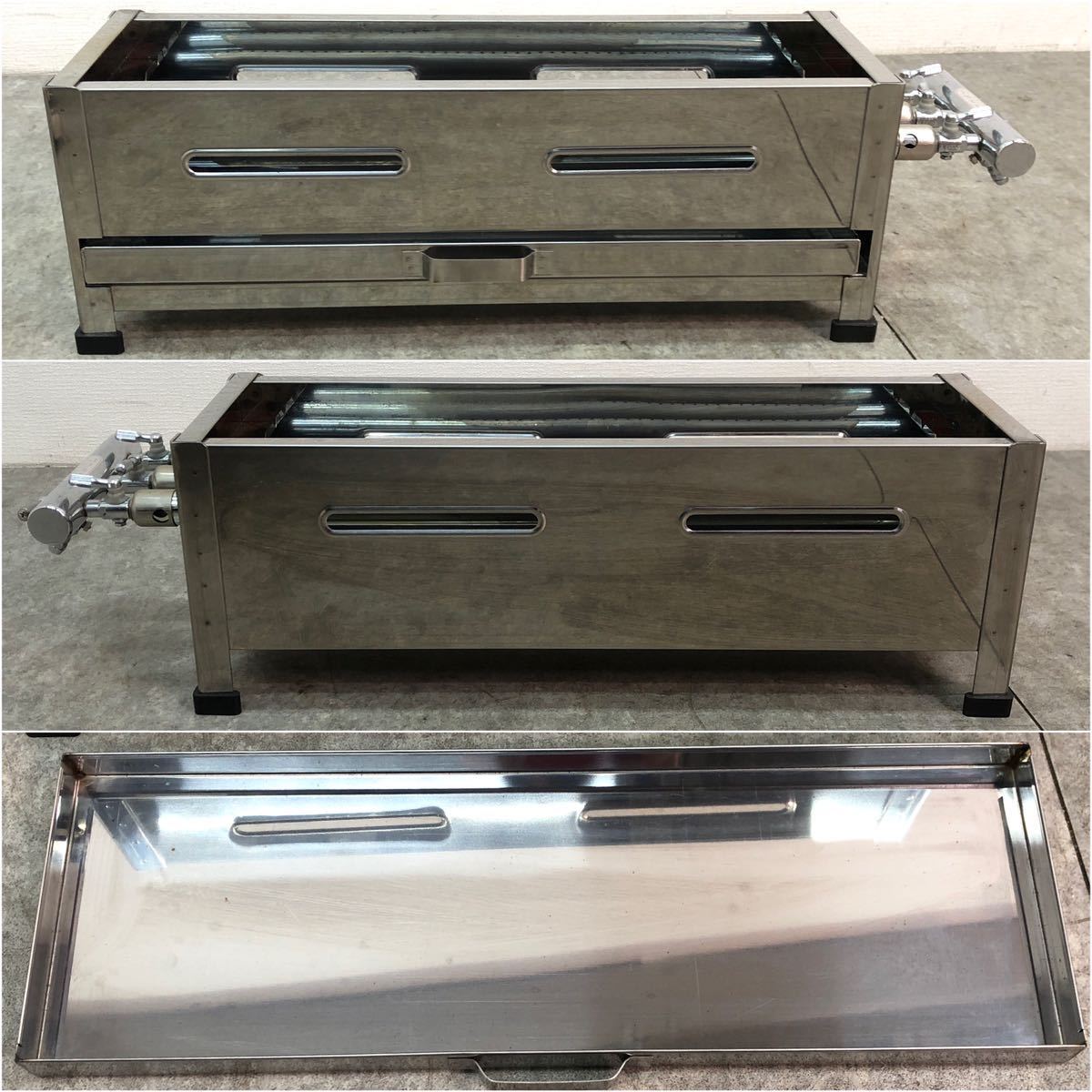 充実の品 新品 AKS LPガス用 焼き鳥器 20号 www.pa-bekasi.go.id