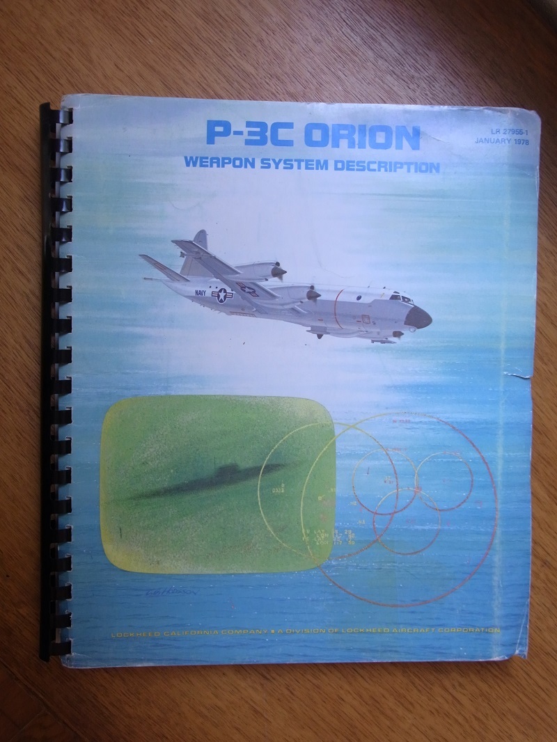 1978年米海軍のロッキードP-3Cオライオン哨戒機のウエポン・システム解説書