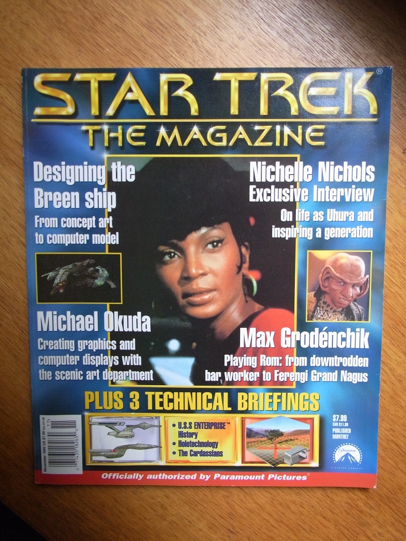 売れ筋介護用品も! 1999年Star Trekマガジン theaterlabnyc.com