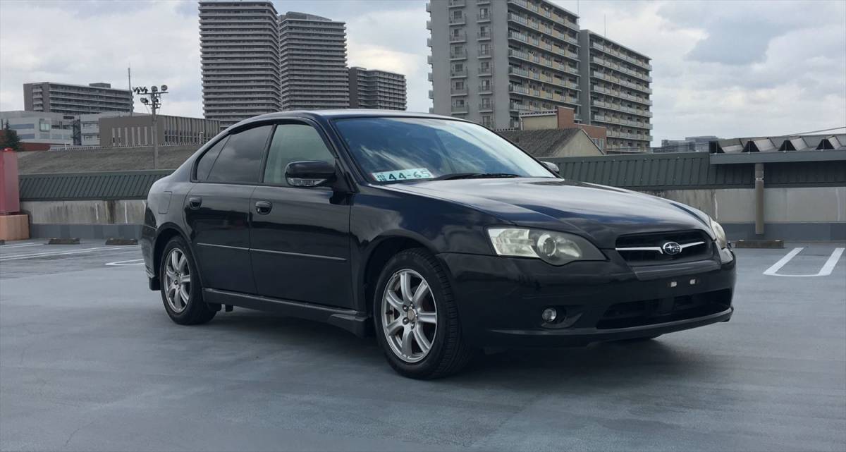 # Subaru #B4# Legacy # super best condition!# excellent mechanism!# ETC installing car # repair history less!# black!#4WD!# projector HID# present car verification warm welcome!#