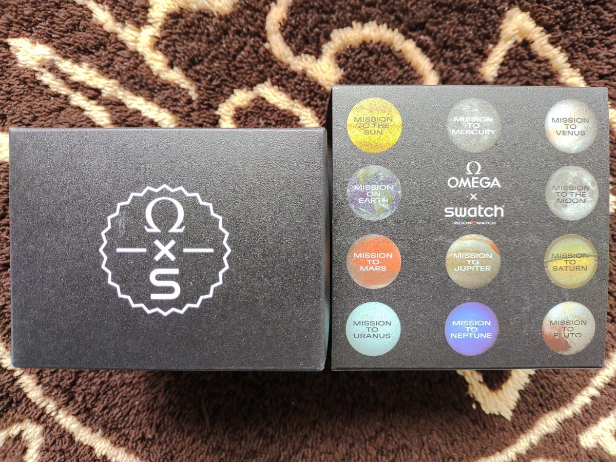 新品☆OMEGA SWATCH BIOCERAMIC MOONSWATCH MISSION TO SATURN