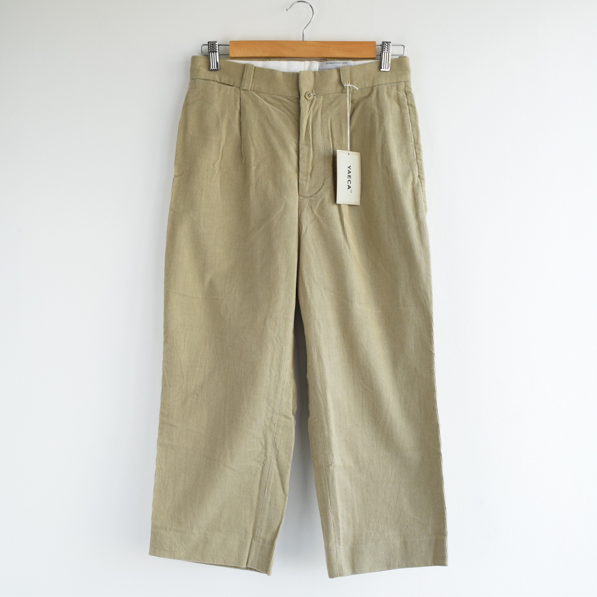 YAECA CHINO CLOTH PANTS TAC STRAIGHT - チノパン