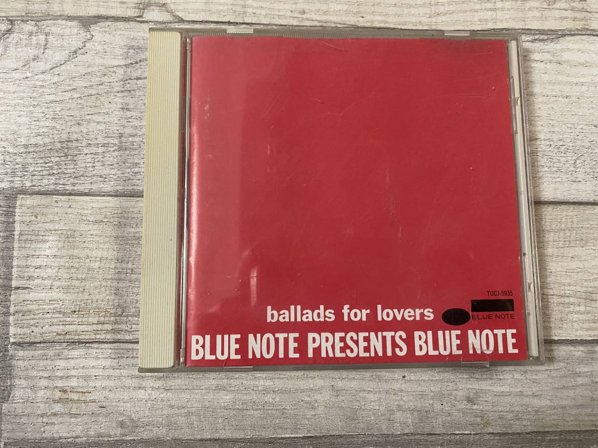 超希少！！入手困難！！JAZZ CD『BLUE NOTE PRESENTS BLUE NOTE・ballads for lovers』ジミースミス/デクスターゴードン 他 全11曲 _画像1
