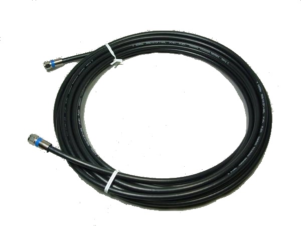 * быстрое решение F type коннектор есть коаксильный кабель RG6 ( чёрный ) 9.5m