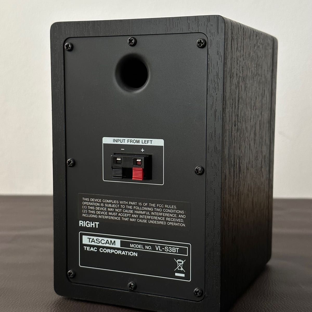 TASCAM タスカム VL-S3BT モニタースピーカー ブックシェルフスピーカー アクティブスピーカー 中古良品
