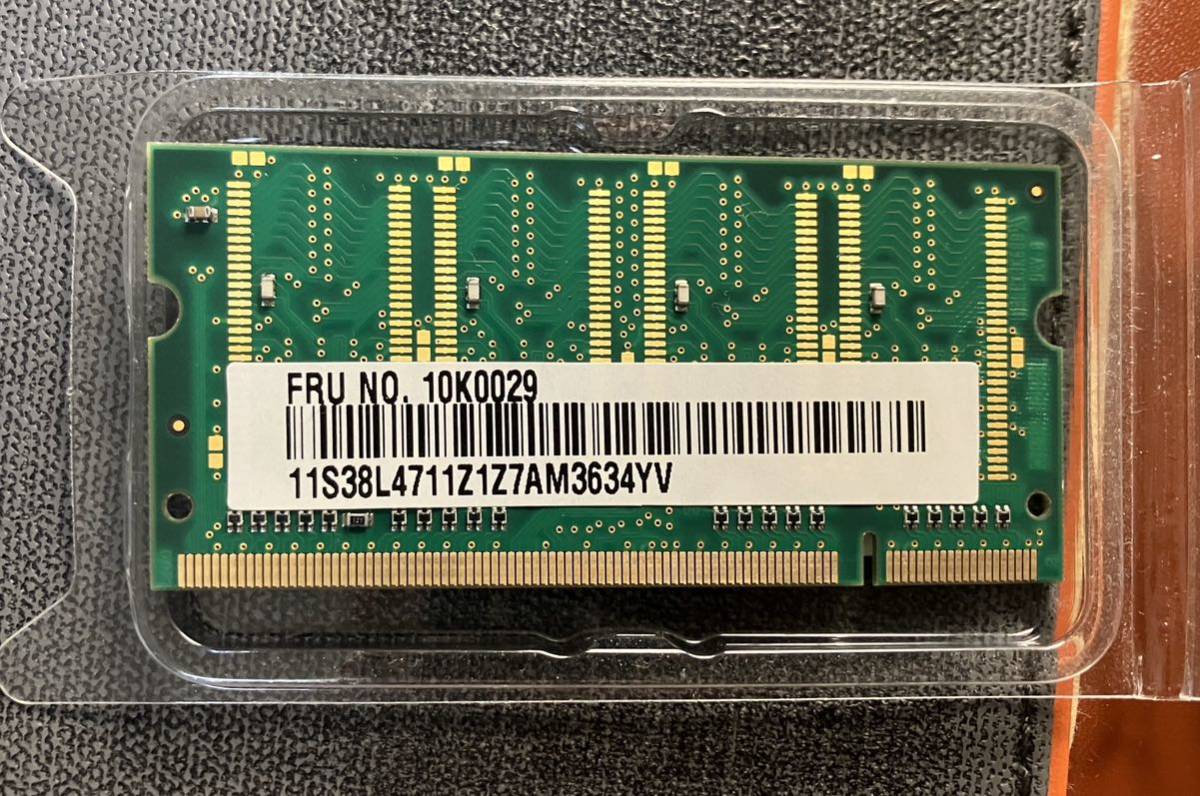 DDR メモリ PC2100 128Mb CL2.5 SO-DIMM_画像2