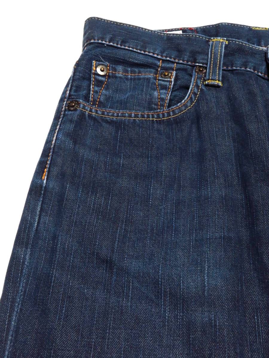  сделано в Японии EDWIN Edwin Denim брюки 503 PREMIUM размер 30(W полный размер примерно 80cm) * полный размер W31 соответствует ( номер лота 929)