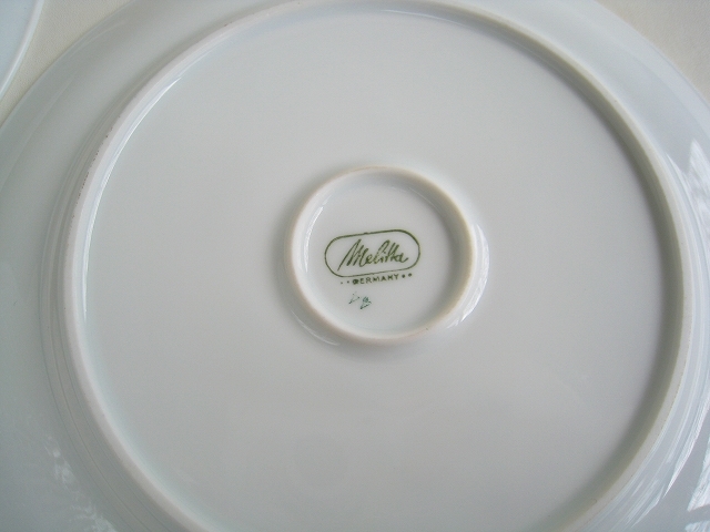  Германия melitaMelitta plate flat тарелка 2 шт. комплект 