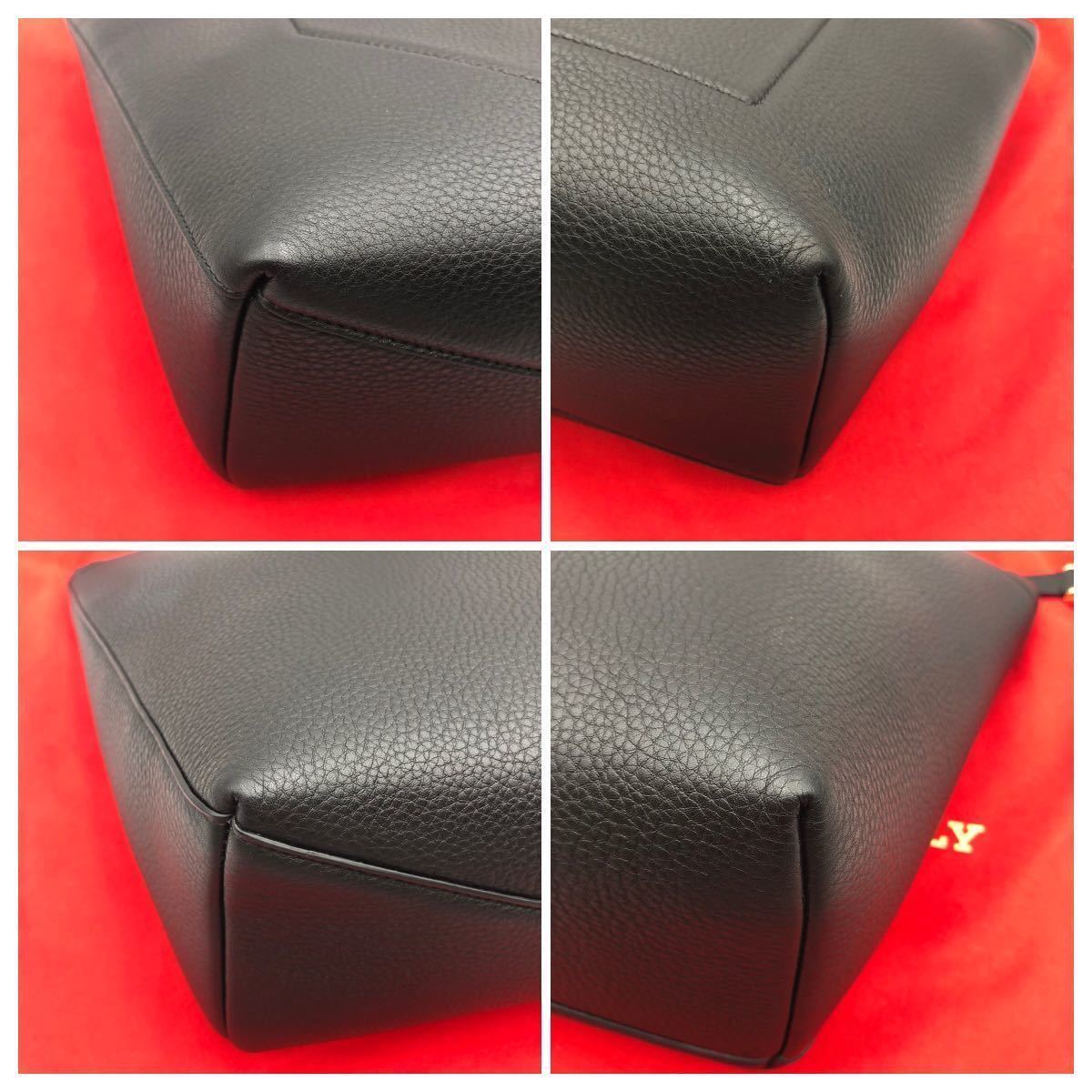 1円 未使用級 現行 BALLY バリー ビジネスバッグ トートバッグ