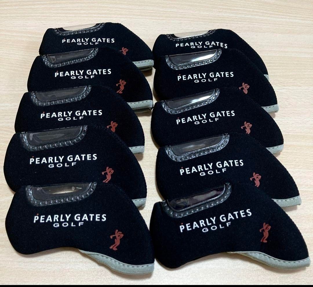 美品 PEARLY GATES パーリーゲイツ アイアンカバー ヘッドカバー 美品 PEARLY GATES パーリーゲイツ アイアンカバー ヘッドカバー