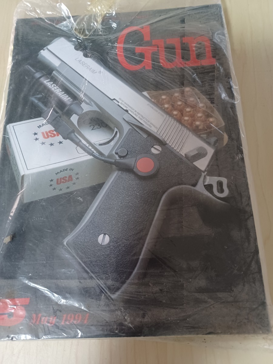●月刊ガン　GUN　１９９４ ５月号 GUN　ミリタリー銃器　当時物●_画像1