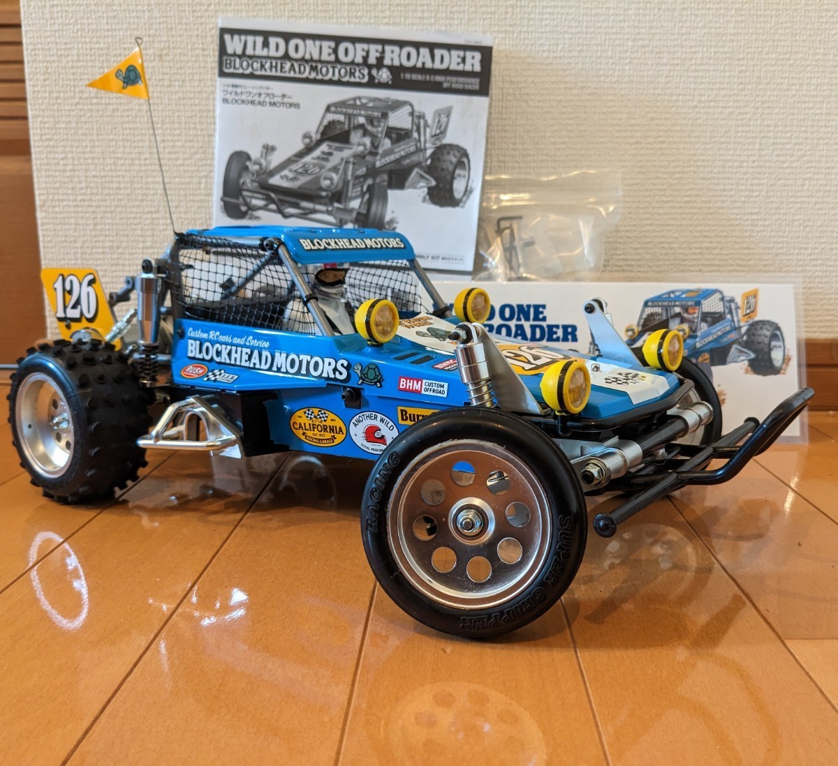 タミヤ ブロックヘッドモータース ワイルドワン 中古品 メカ無し