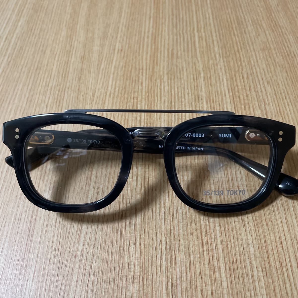 定価3.5万 35 139TOKYO 眼鏡 111-0009 SUMI - メガネ・老眼鏡