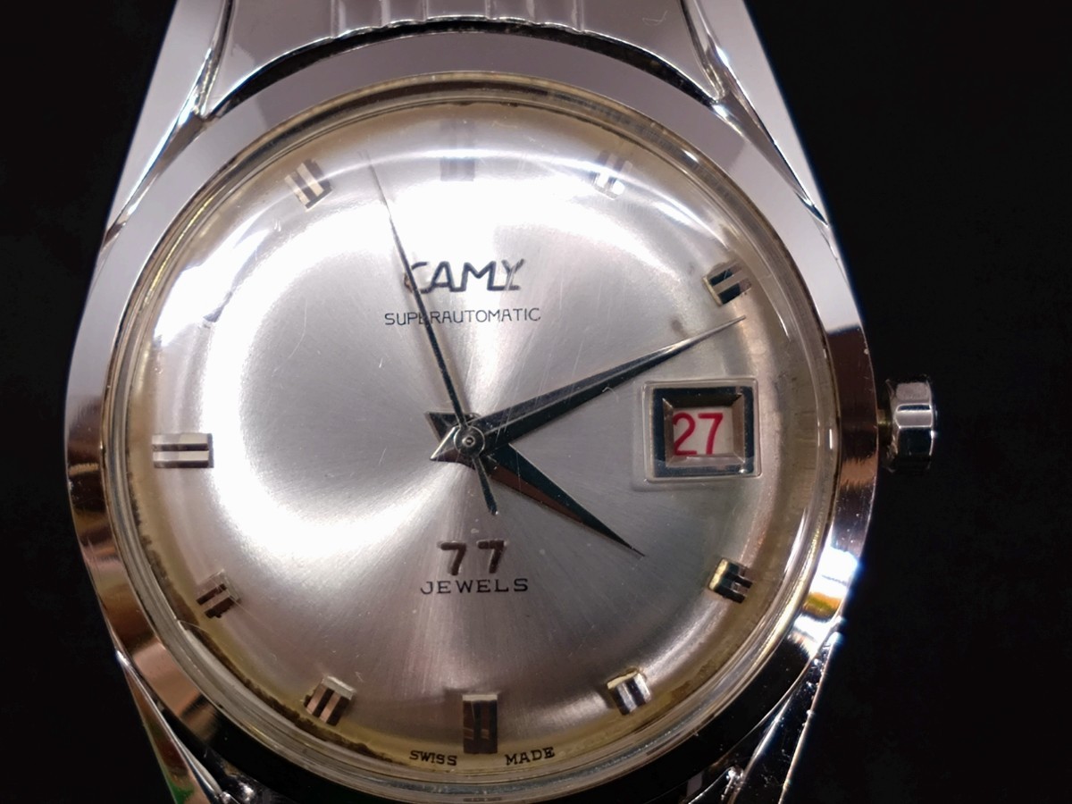 【SALE/37%OFF】 ○ CAMY キャミー メダリオン SUPER AUTOMATIC スーパー 3針+カレンダー