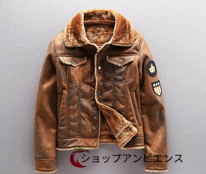 完売 強くお勧め☆フライトジャケット☆革ジャン☆サイズ選択可能 L
