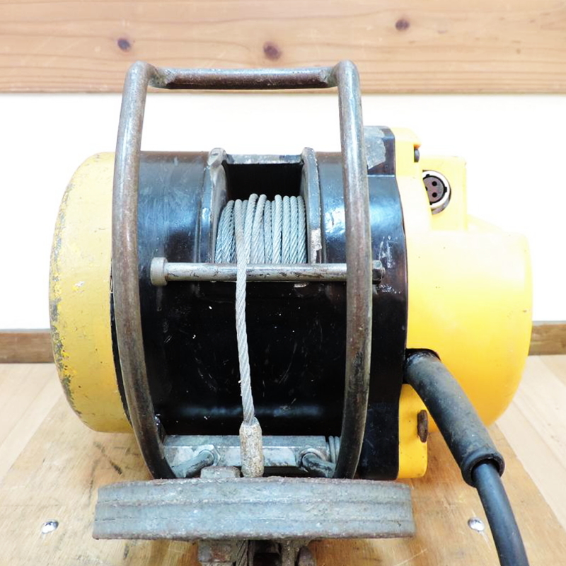 RYOBI リョービ ウインチ WI-62 最大巻上荷重:60kg 揚程:20m 電動