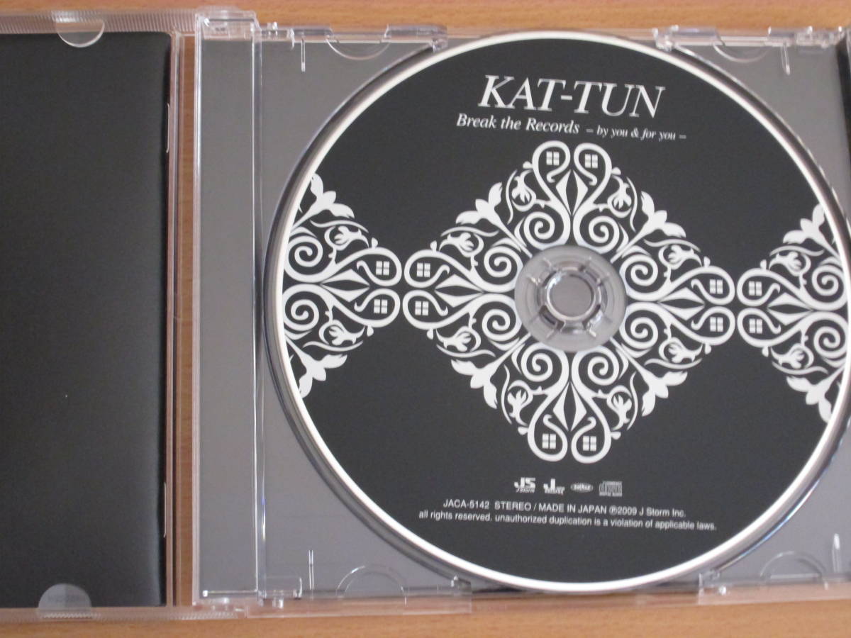 KAT－TUN／ ＣＤ Break the Records -by you ＆ for you-【初回限定盤】_画像3