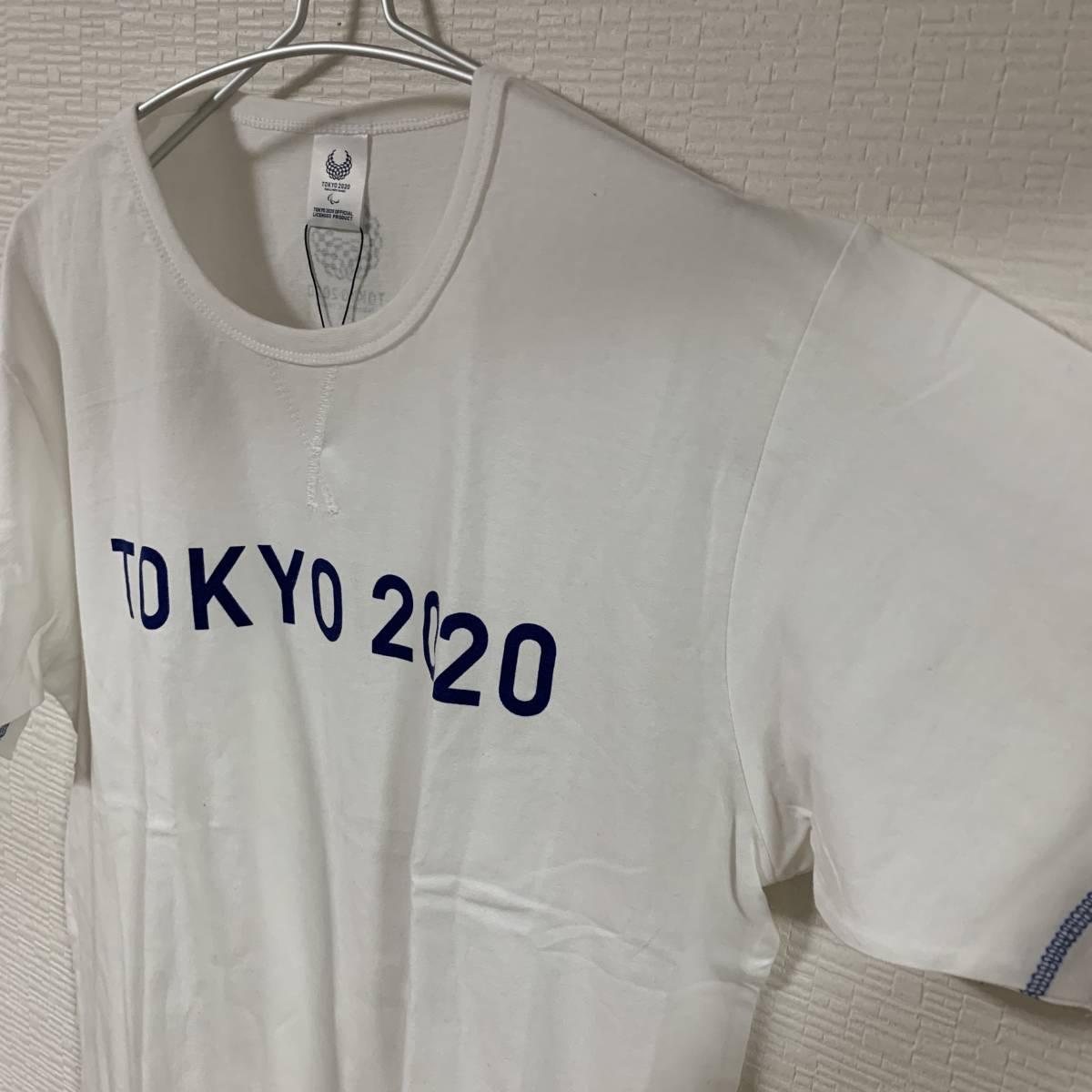 東京2020 東京オリンピック パラリンピック - TOKYP2020 公式ロゴTシャツ LLサイズ 公式ライセンス商品 販売終了 (タグ付き新品未着用)_画像2