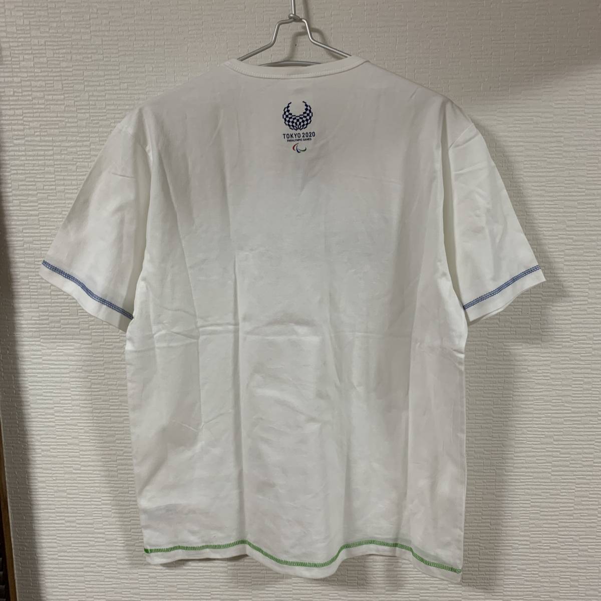 東京2020 東京オリンピック パラリンピック - TOKYP2020 公式ロゴTシャツ LLサイズ 公式ライセンス商品 販売終了 (タグ付き新品未着用)_画像4