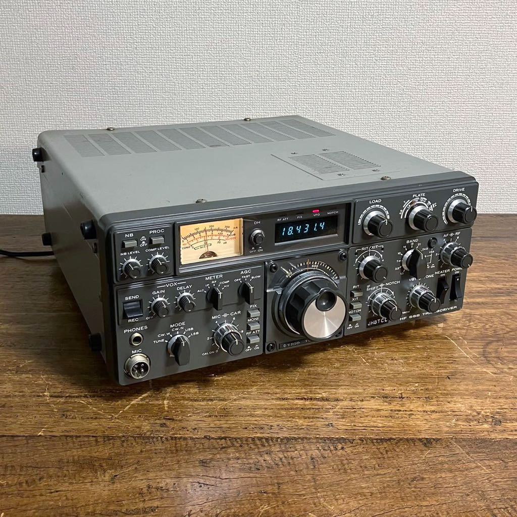 ヤフオク! - TRIO TS-830V HF SSBトランシーバー トリ...