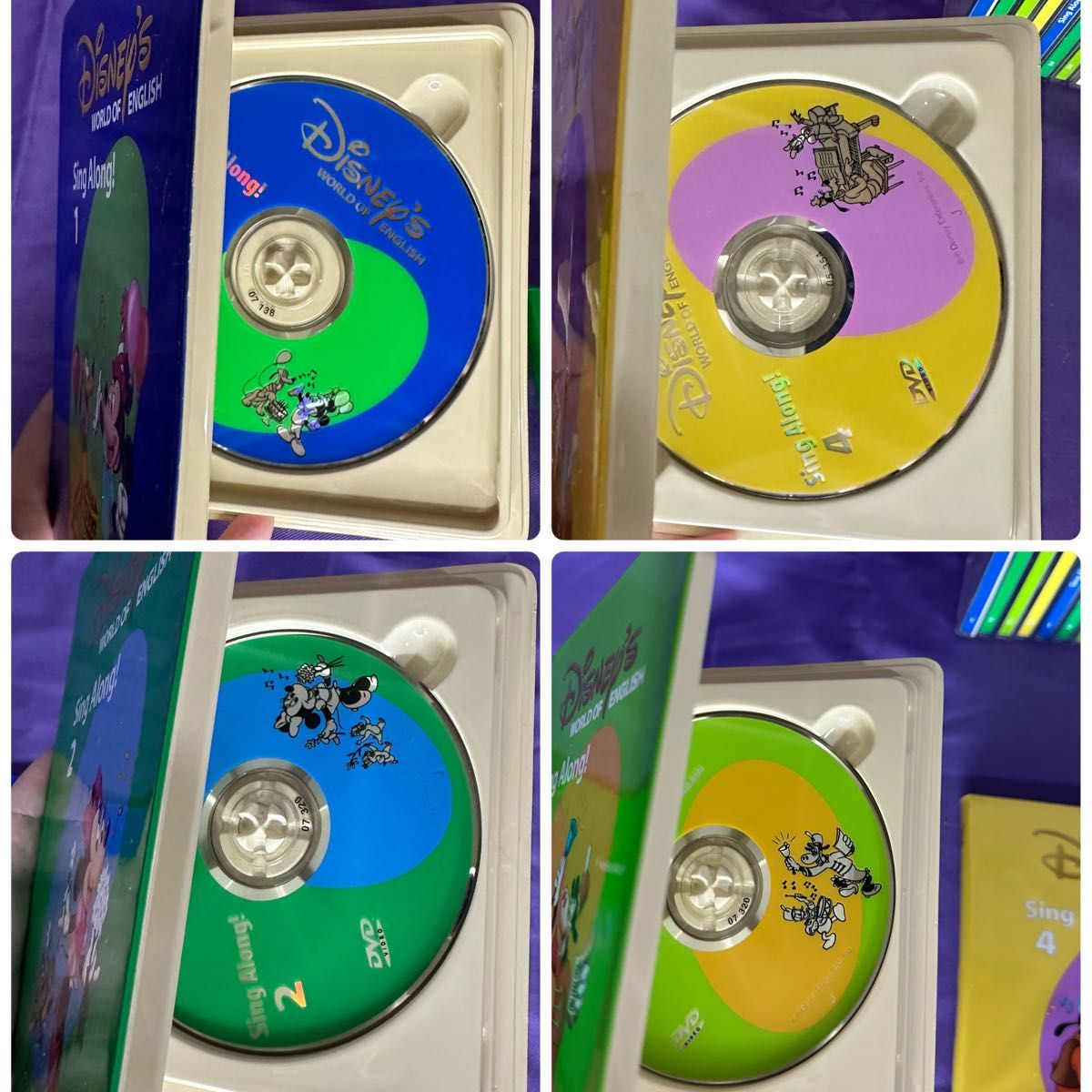 DWE シングアロング DVD CD セット ディズニー ブラシアート版 DWE シングアロング DVD CD セット ディズニー ブラシアート版