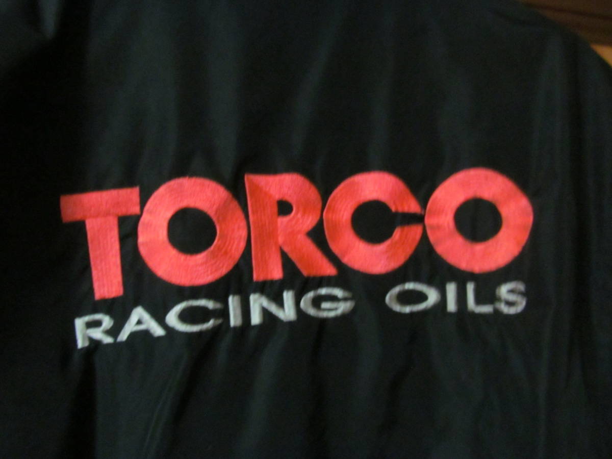 【非売品・激レア】TORCO　RACING　OILS メカニック ジャンバー　Mサイズ　世田谷ベース_背中ロゴ