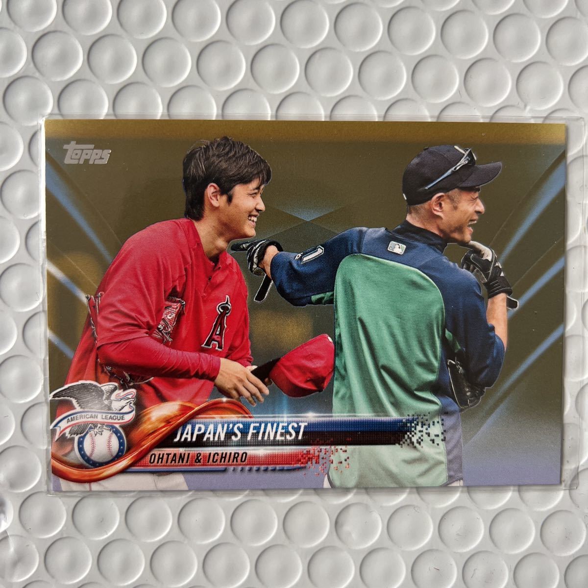 2018 TOPPS UPDATE SERIES US153 大谷翔平 イチロー コラボカード