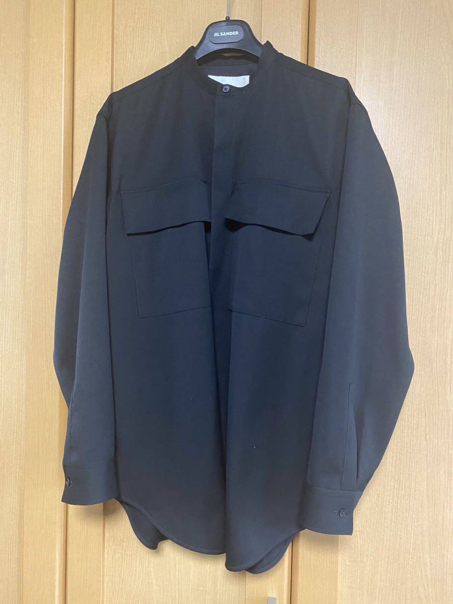 JIL SANDER 21aw ウールギャバジン シャツ www.anac-mali.org