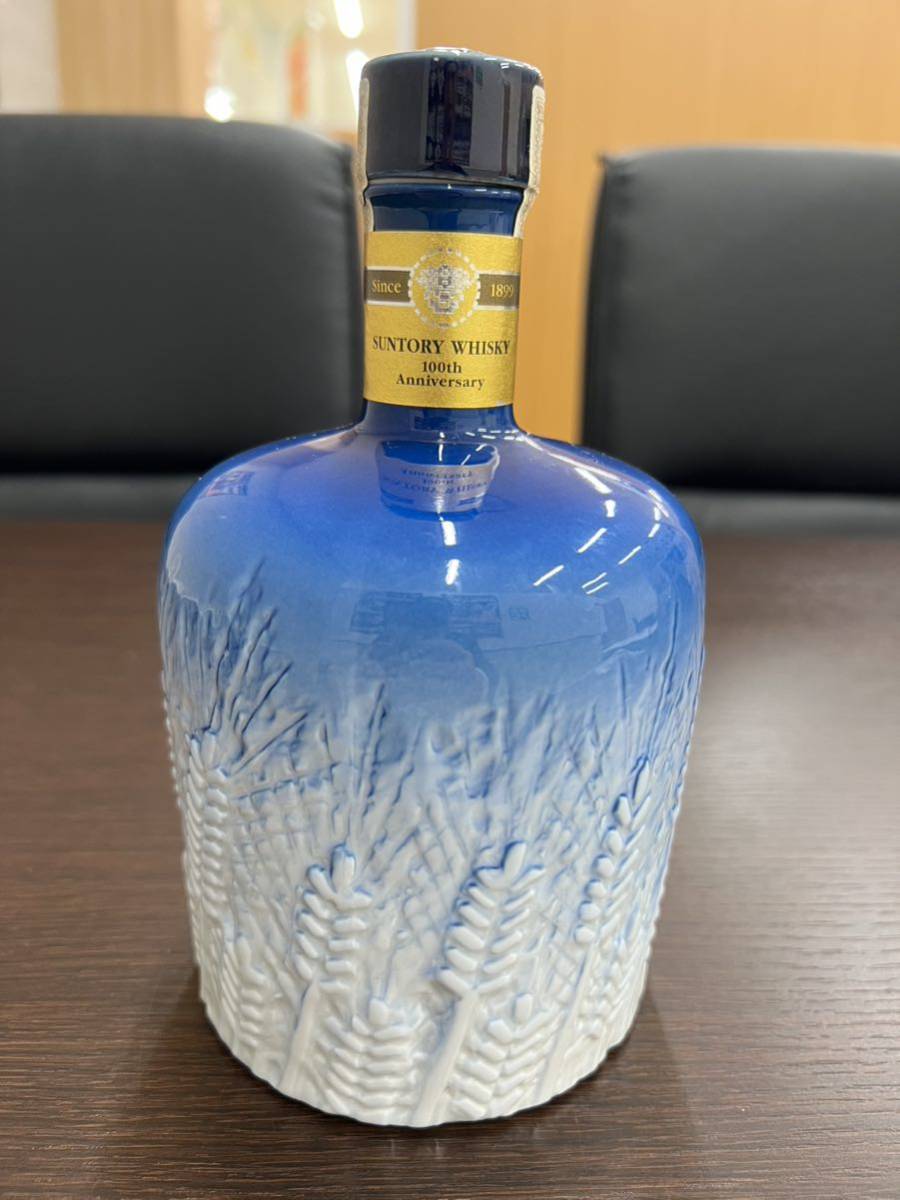 SUNTORY サントリー 有田焼創業100周年感謝百年 佐治敬三記念ボトル