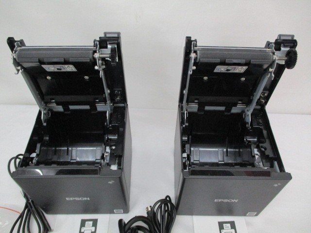 2台 EPSON エプソン レシートプリンタ レジスタ TM-m30 テスト済み