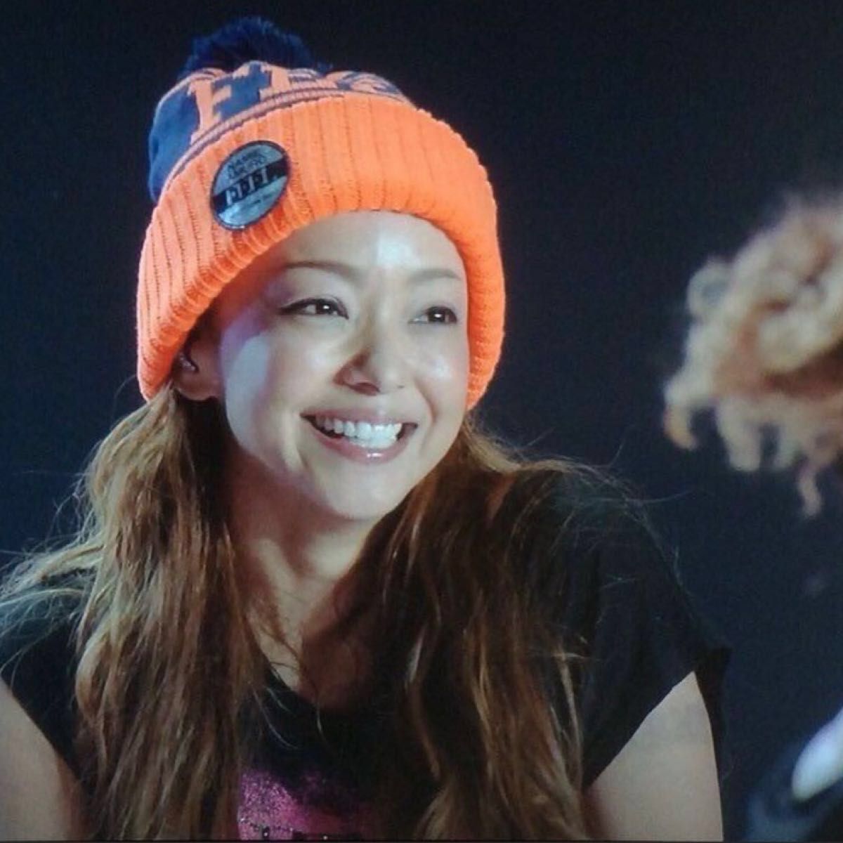 安室奈美恵 FEEL TOUR 2013 ニット帽 moussy コラボ