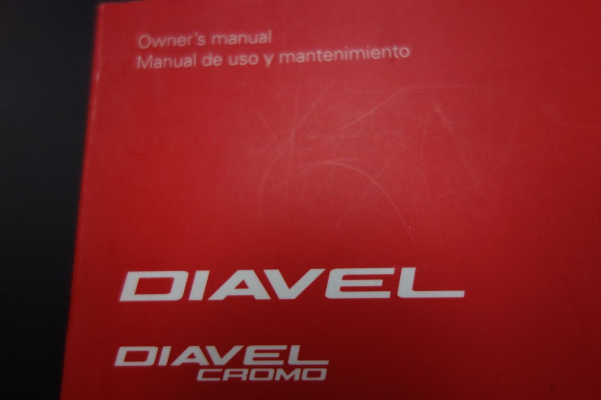 DUCATI Ducati DIAVEL CROMO Diavel черный mo английский язык испанский язык инструкция для владельца инструкция по эксплуатации 