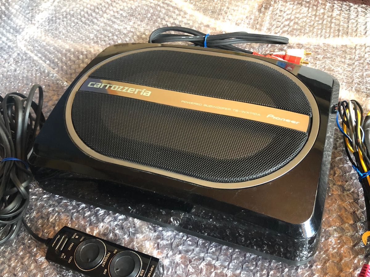 名機 改良品カロッツェリアcarrozzeria サブウーファーTS-WX110A 名機 改良品カロッツェリアcarrozzeria サブウーファーTS-WX110A