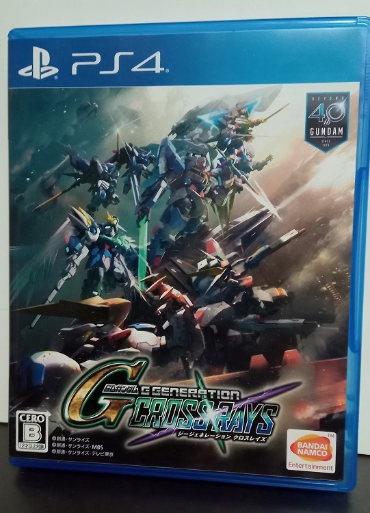 PS4 　SDガンダム 　ジージェネレーション クロスレイズ 数回プレイ 美品_画像1