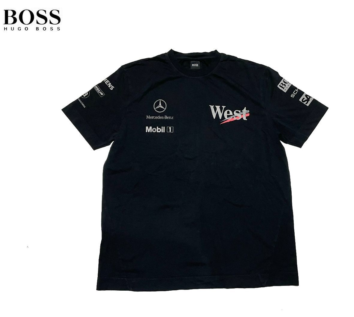 マクラーレン・メルセデス 2004 支給品 Tシャツ West版 非売品 マクラーレン・メルセデス 2004 支給品 Tシャツ West版 非売品